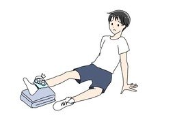 脚踝のイラスト