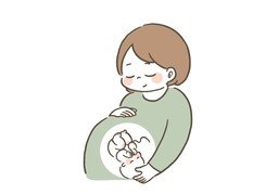 Illustration for 怀孕 (be pregnant)