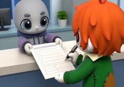 cumplimentarのイラスト