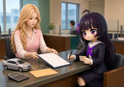 préstamoのイラスト