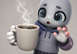 뜨겁다のイラスト