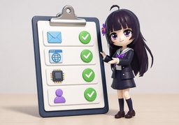 白名单のイラスト