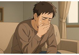 呜咽のイラスト
