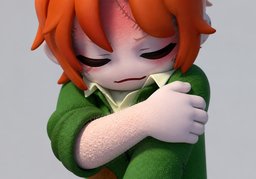 畏寒のイラスト