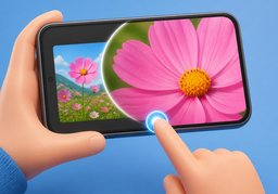 확대되다のイラスト