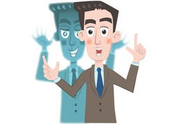 속이다のイラスト