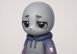 苦笑のイラスト