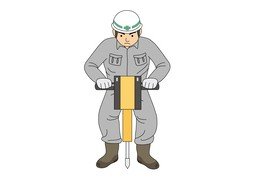 蓝领のイラスト