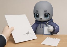 合同工のイラスト