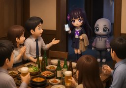 회식のイラスト