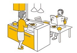 convivirのイラスト