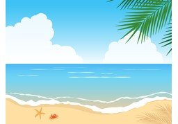 沿海のイラスト