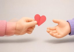 밀당のイラスト