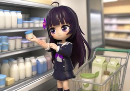 유제품のイラスト