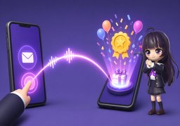 贺电のイラスト