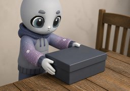 boiteのイラスト