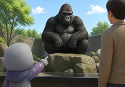 gorilleのイラスト
