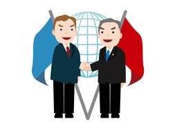 外交官のイラスト