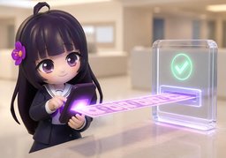 汇入のイラスト
