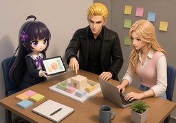collaborerのイラスト