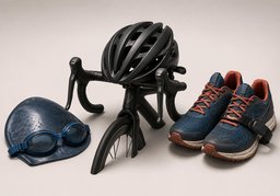 triatlónのイラスト
