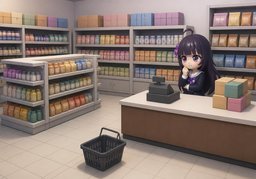 不景气のイラスト