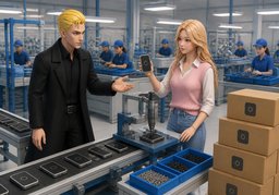 manufacturarのイラスト