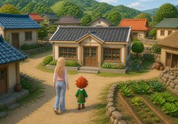 Illustration for 리 (village)