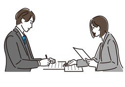 계약직のイラスト