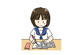 复习のイラスト