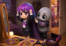 Illustration for déguiser (dress up)