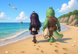 해안のイラスト