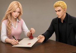 cesiónのイラスト