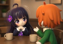 네네のイラスト