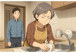 不平のイラスト