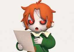 朗诵のイラスト