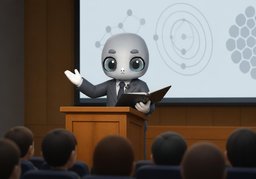 讲学のイラスト